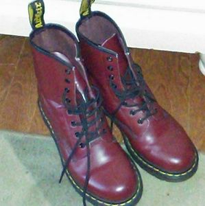 Doc Martens Red Boots